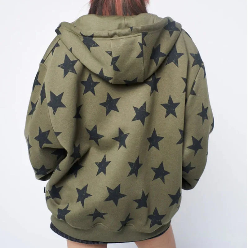 Star Shopping, zip up Hoodie